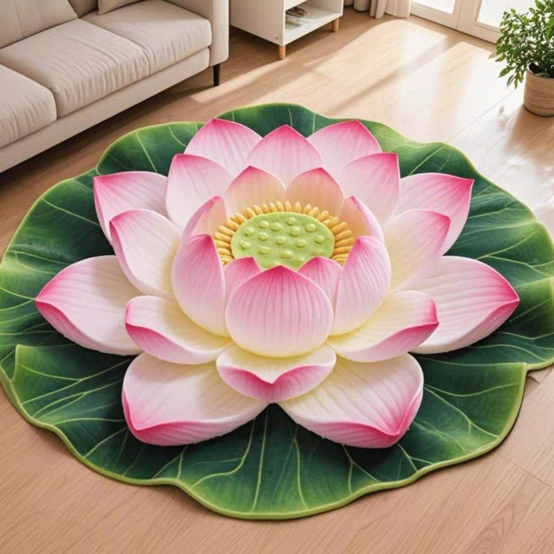 Camping Outdoor Or Indoor - VIKAMA 중국식 원형 러그 우아한 동양