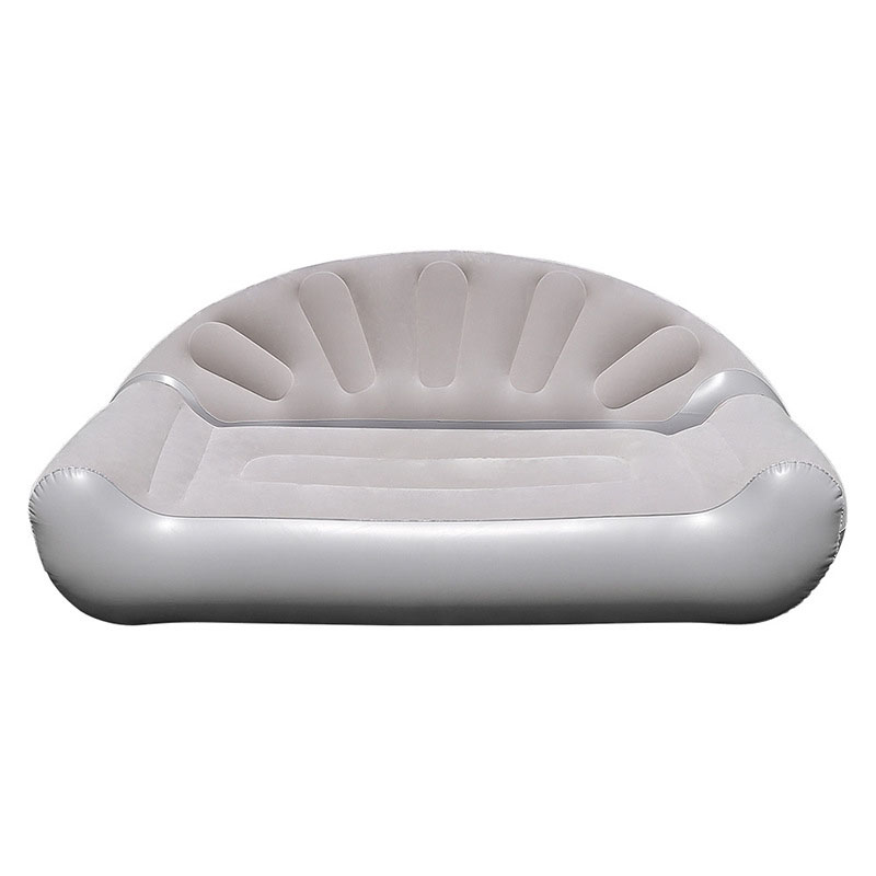 Outdoor Camping Couch - 부채 모양의 2인용 플록 에어 소파,