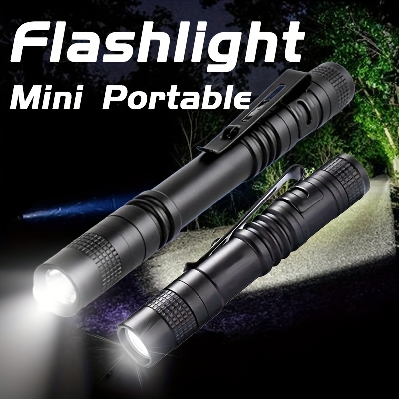 Outdoor Camping Decor - 미니 휴대용 LED 손전등 포켓 울트라