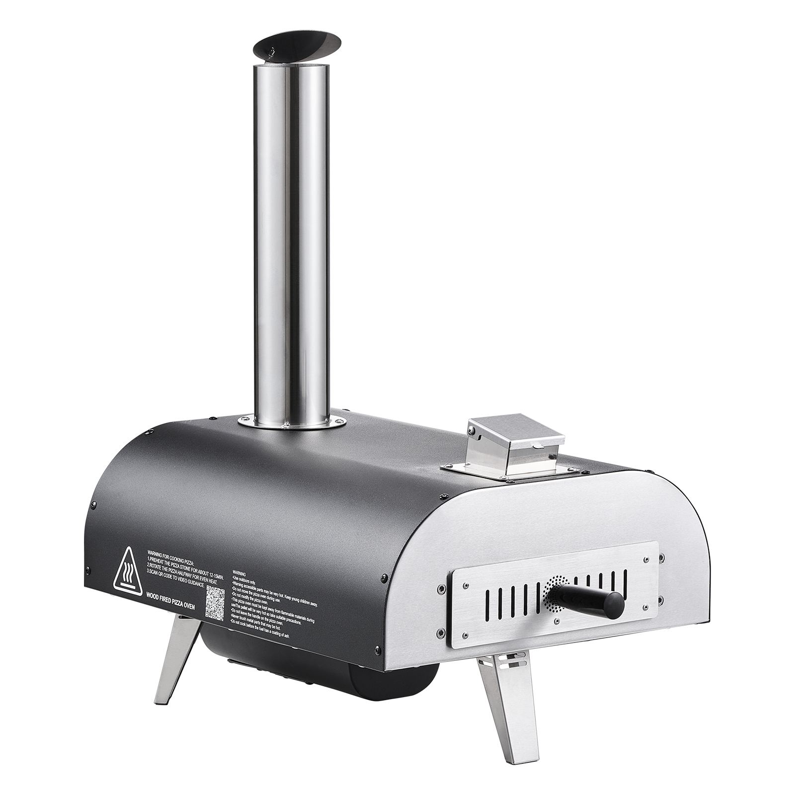 Outdoor Camping Oven - SucceBuy 야외 피자 오븐 12인치 장작
