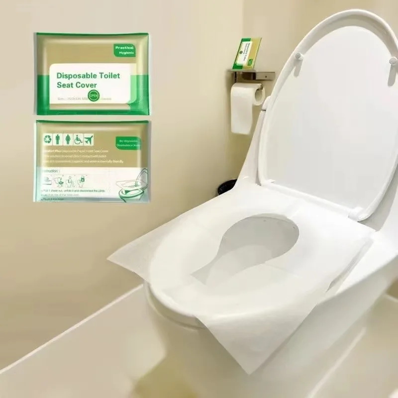 Portable Camp Toilet - 1-10개입 일회용 물에 녹는 변기 시트