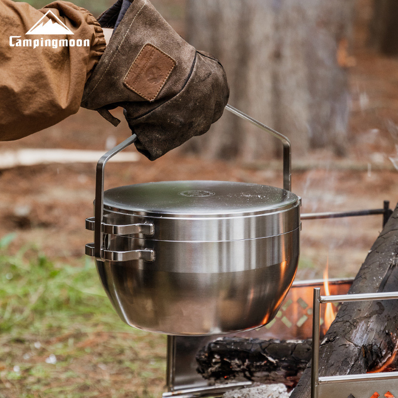 Outdoor Camping Oven - 다목적 캠핑 냄비 - 304 고강도