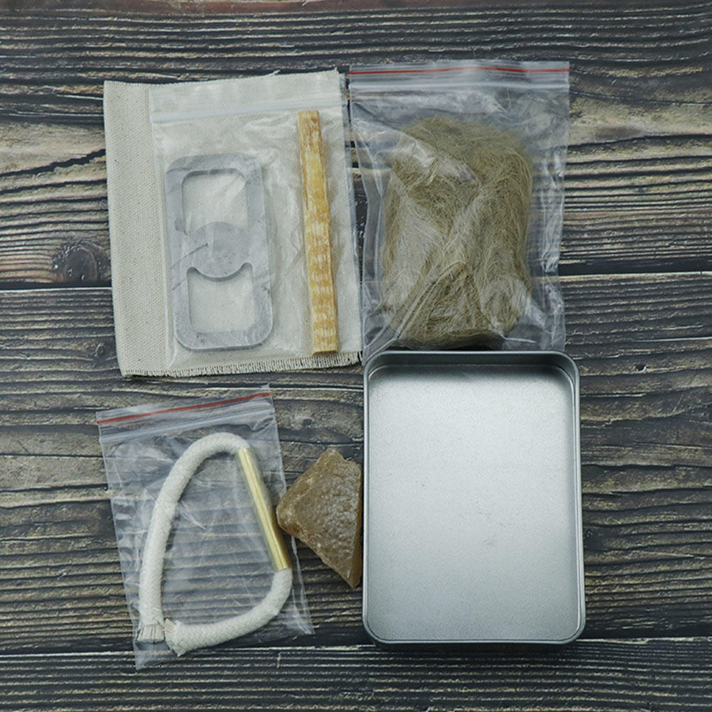 Camp Utensil Set - 1 세트 화재 시동기 로프 캠핑