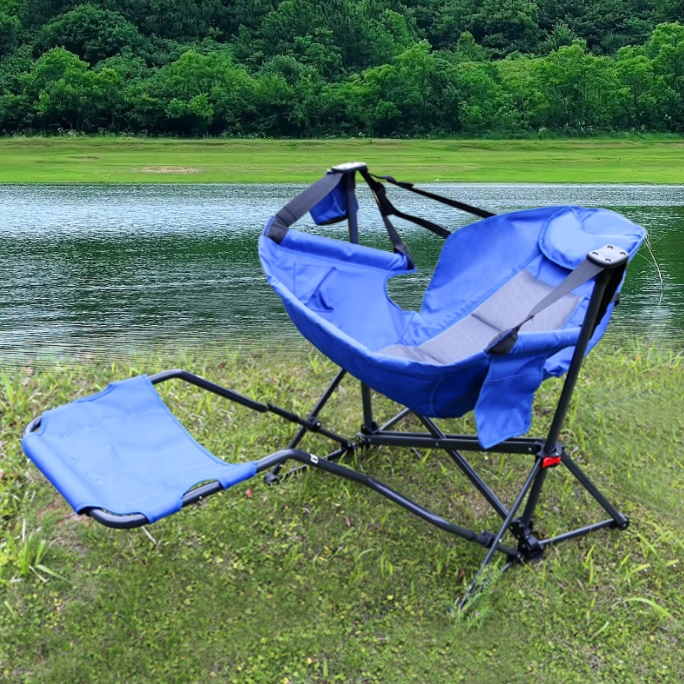 Outdoor Camping Rocker - 휴대용 접이식 캠핑 의자, 야외 해변