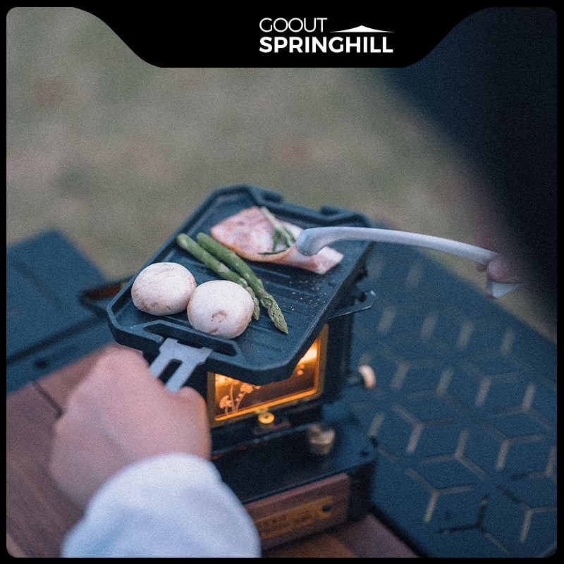 Outdoor Camping Oven - COOUT SPRINGHILL 야외용 미니 그릴 팬,