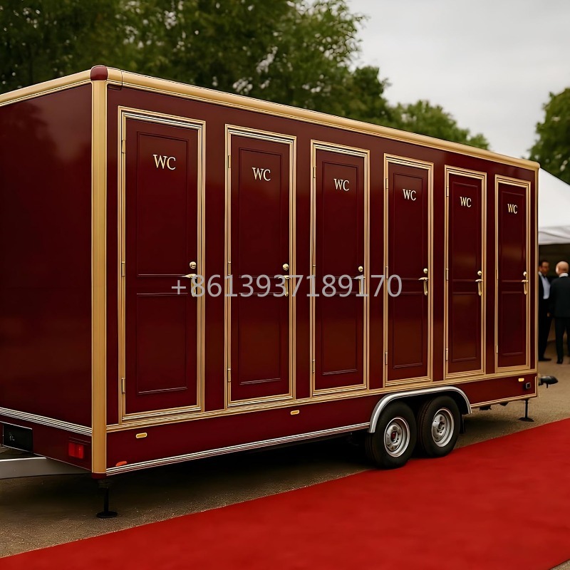 Portable Camp Toilet - 임시 주거 지역용 이동식 화장실 및