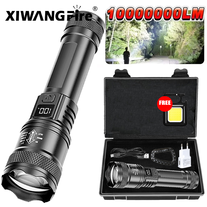 Outdoor Camping Decor - 울트라 브라이트 LED 손전등 2000LM Type-C
