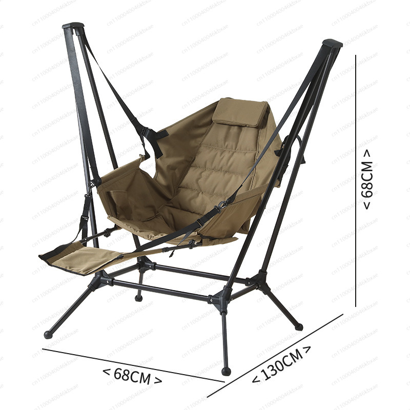 Outdoor Camping Rocker - 3-in-1 휴대용 캠핑 의자 | 셀프