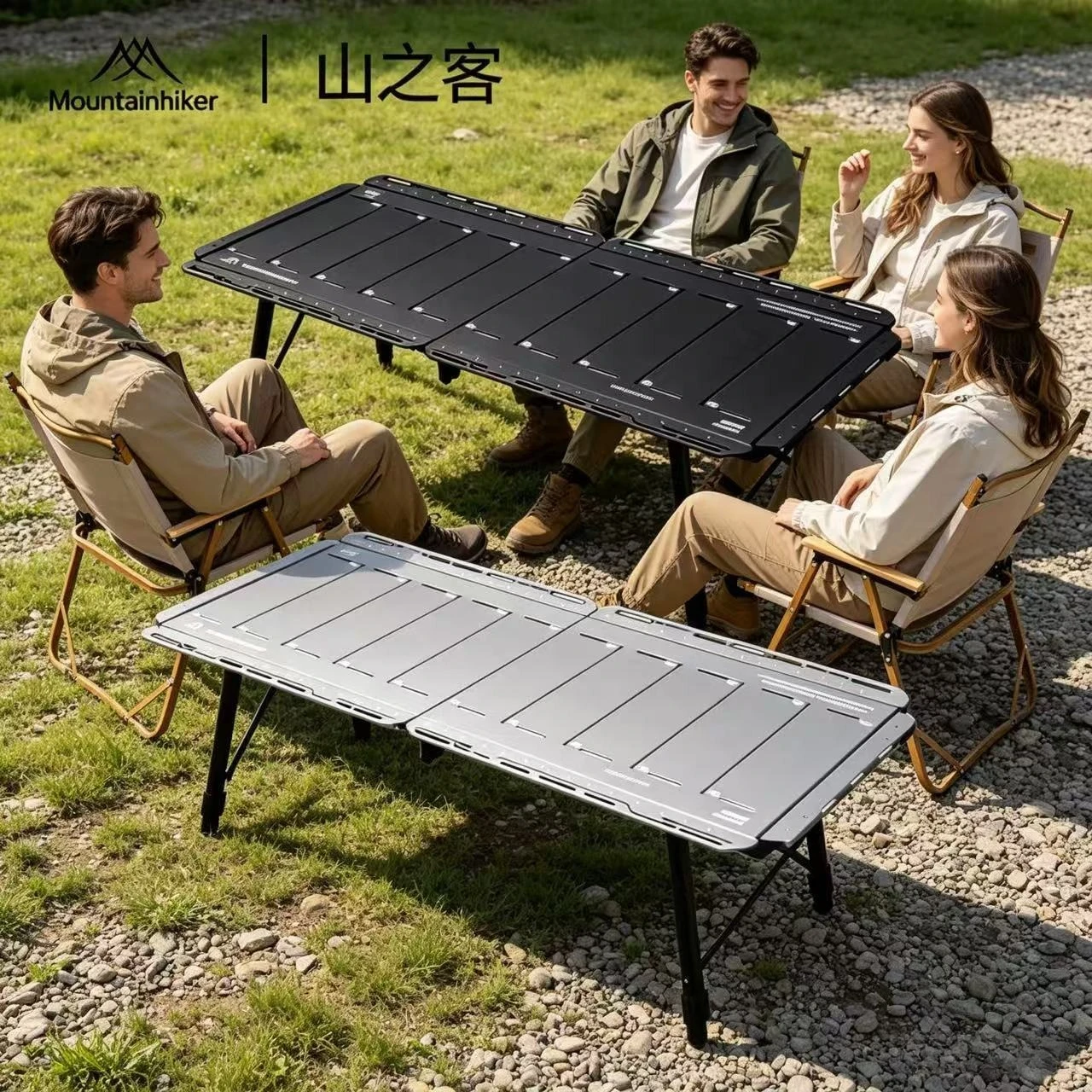 Outdoor Camping Cooking Table - MOUNTAINHIKER 새로운 IGT 테이블 5 유닛