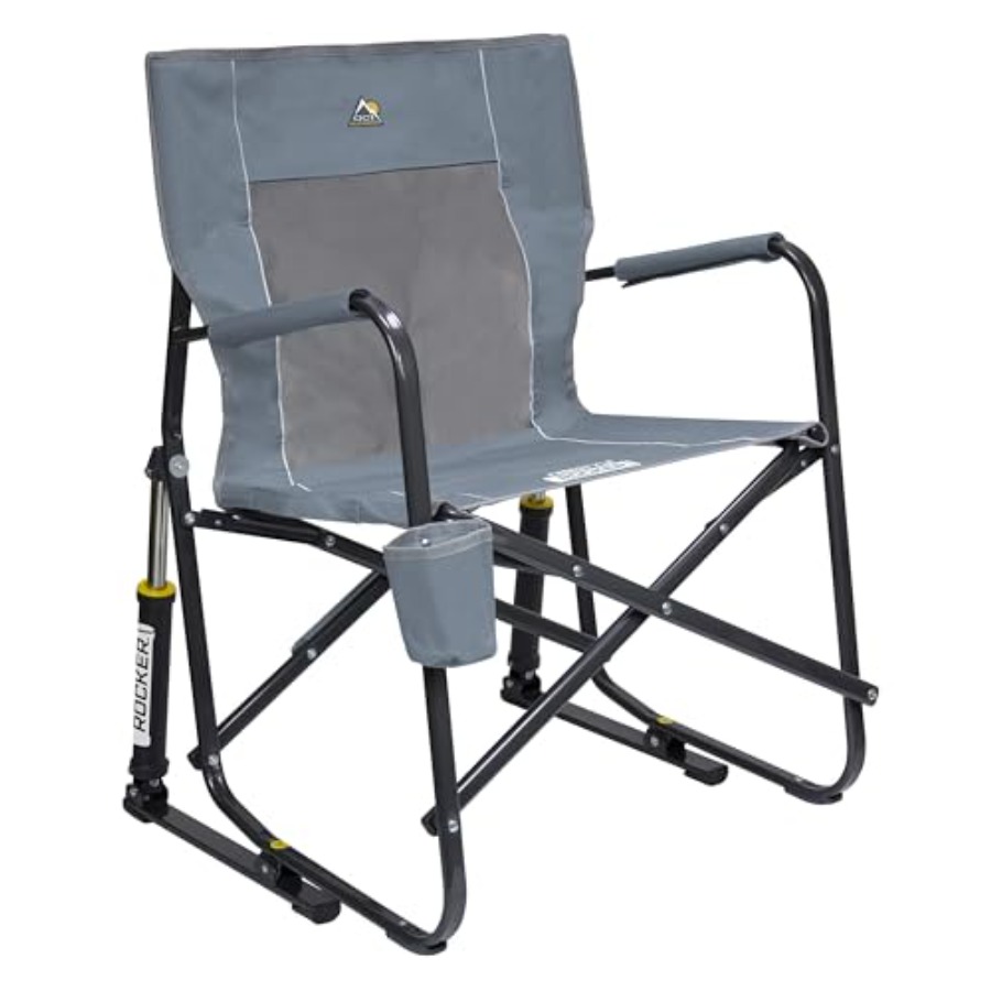 Outdoor Camping Rocker - 야외용 프리스타일 로커 캠핑 의자, 내구성