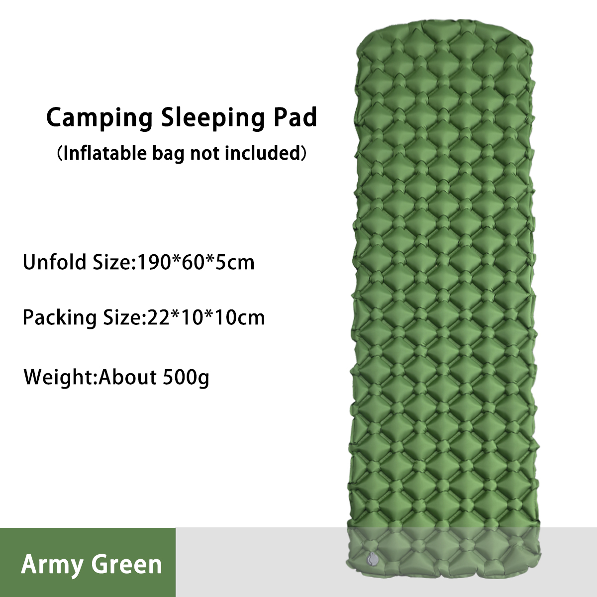 Outdoor Camping Inflatable Tent - 캠핑용 에어매트 텐트 접이식 캠프 침대