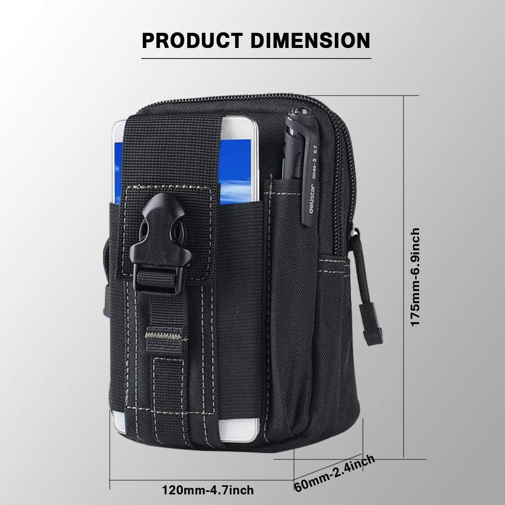 전술 몰리 벨트 파우치 군용 허리 가방 EDC 도구 주 - Outdoor Camping Accessories 리뷰 및 가격