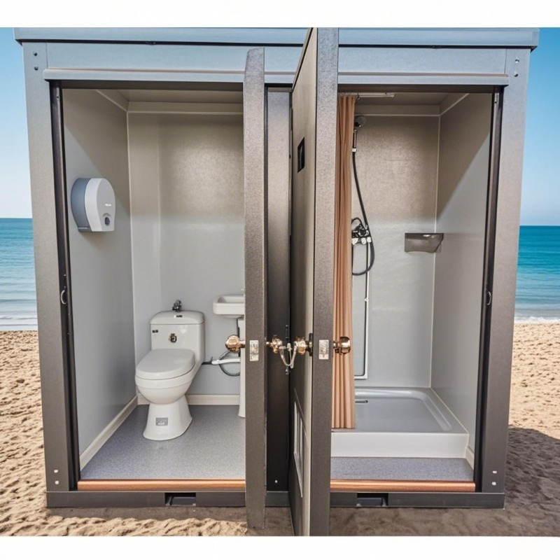 공공 건물용 이동식 화장실 및 이동식 샤워실 유닛 (캠 - Portable Camp Toilet 리뷰 및 가격