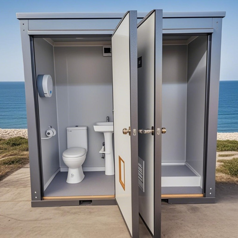 공공 건물용 이동식 화장실 및 이동식 샤워실 유닛 (캠 - Portable Camp Toilet 리뷰 및 가격