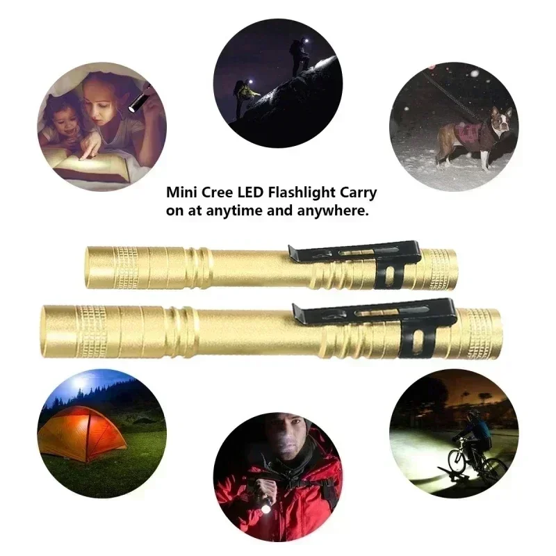 미니 휴대용 LED 펜 라이트 클립 포함 초강력 고휘도 - Outdoor Camping Accessories 리뷰 및 가격