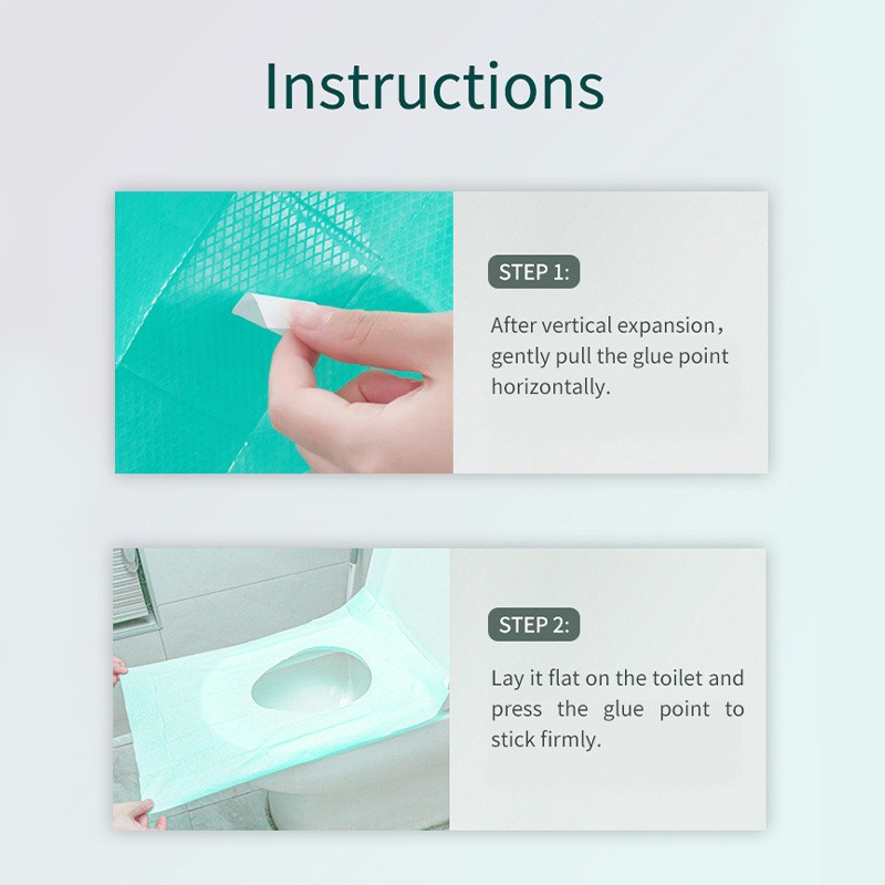10/20pcs 휴대용 일회용 변기 시트 커버 호텔 욕 - Portable Camp Toilet 리뷰 및 가격