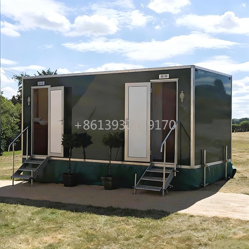 이동식 화장실 트레일러 (세면대 및 샤워 포함) 야외  - Portable Camp Toilet 리뷰 및 가격