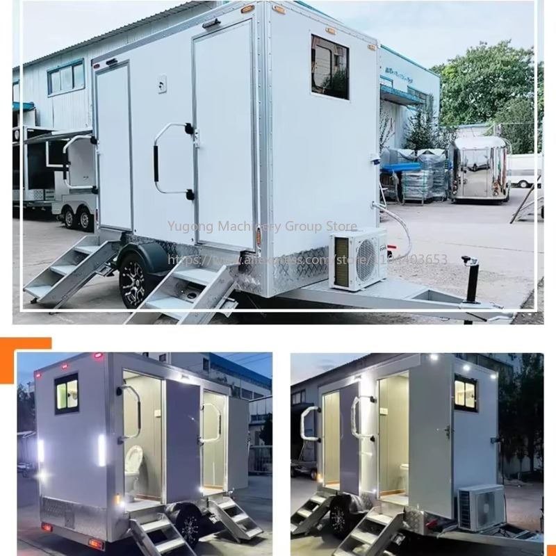이동식 화장실 트레일러 고급 이동식 욕실 트레일러 캠핑 - Portable Camp Toilet 리뷰 및 가격