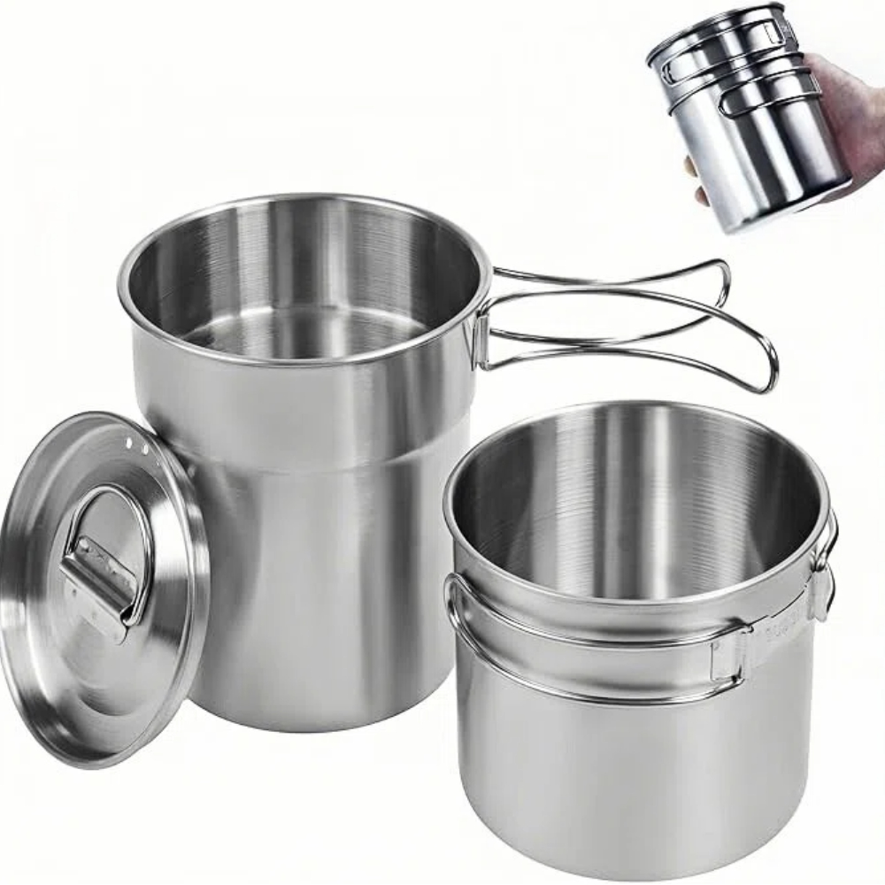 접이식 캠핑컵 머그컵 캠핑 냄비 조리기구 304 식품  - Camp Utensil Set 리뷰 및 가격