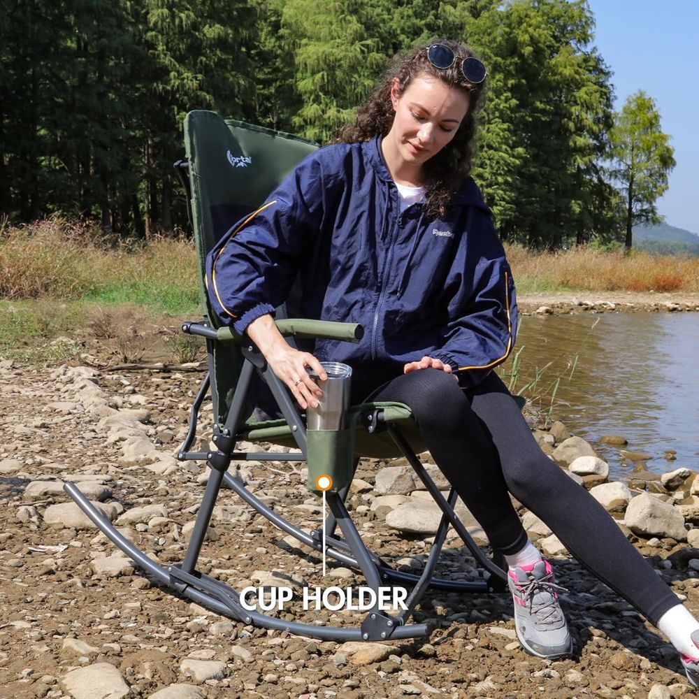 대형 접이식 로킹 캠핑 의자 포탈레 아웃도어 400 l - Outdoor Camping Rocker 리뷰 및 가격