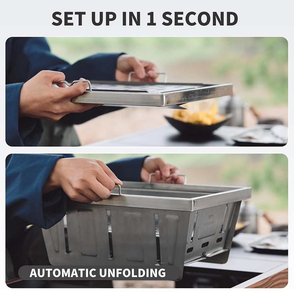 네이처하이크 캠핑 숯불 그릴 IGT 테이블용 휴대용 접 - Outdoor Camping Cooking Table 리뷰 및 가격