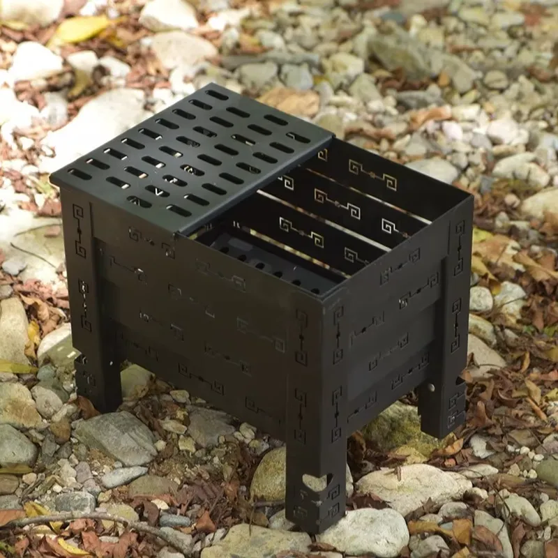다기능 캠핑 장작 난로, 접이식 휴대용, 야외 캠핑 및 - Outdoor Camping Stove 리뷰 및 가격