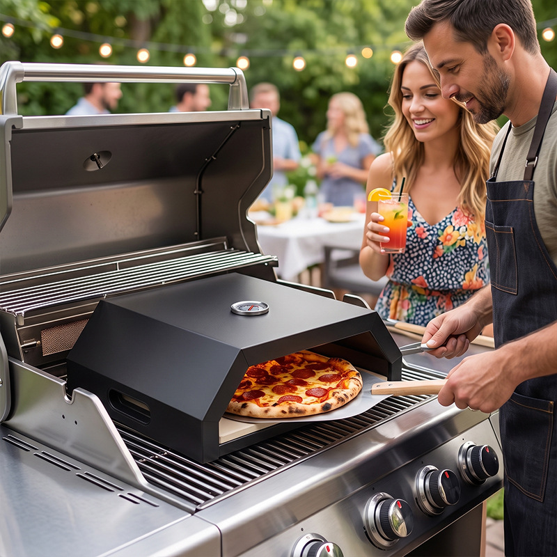 12인치 휴대용 가스 구동 피자 오븐 야외 마당 BBQ - Outdoor Camping Oven 리뷰 및 가격