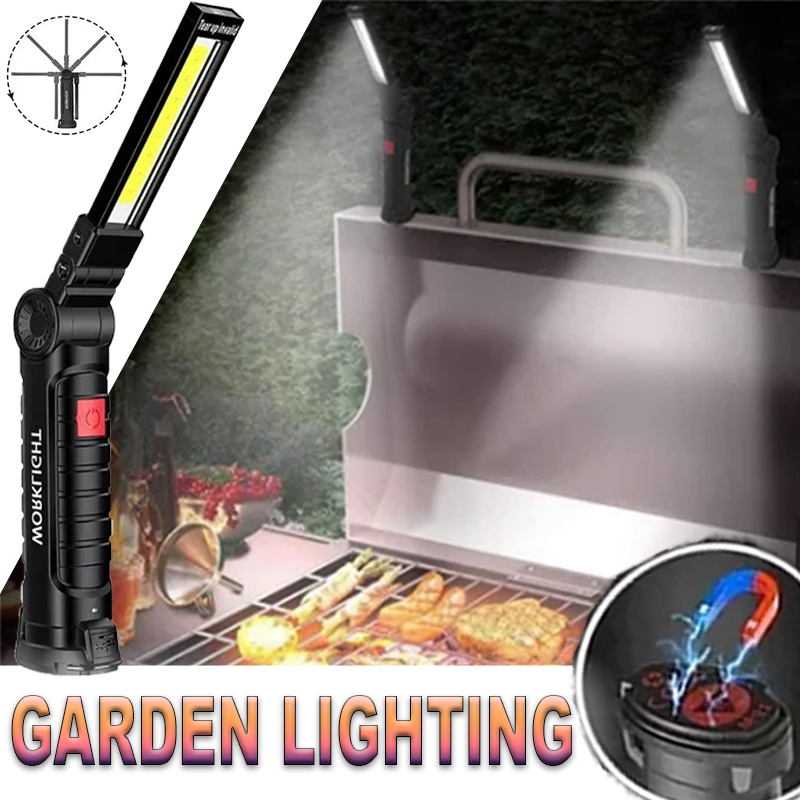 마그네틱 후크가있는 휴대용 LED 손전등 야외 수리 작 - Outdoor Camping Accessories 리뷰 및 가격