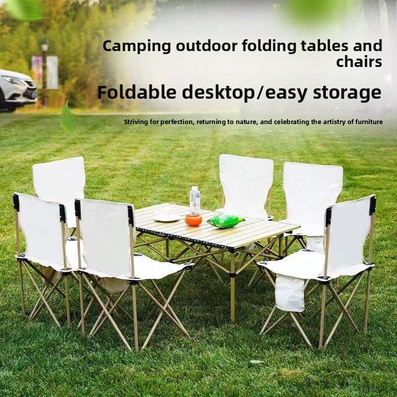 휴대용 야외 테이블 및 의자 풀세트 피크닉 요리 캠핑  - Outdoor Camping Cooking Table 리뷰 및 가격