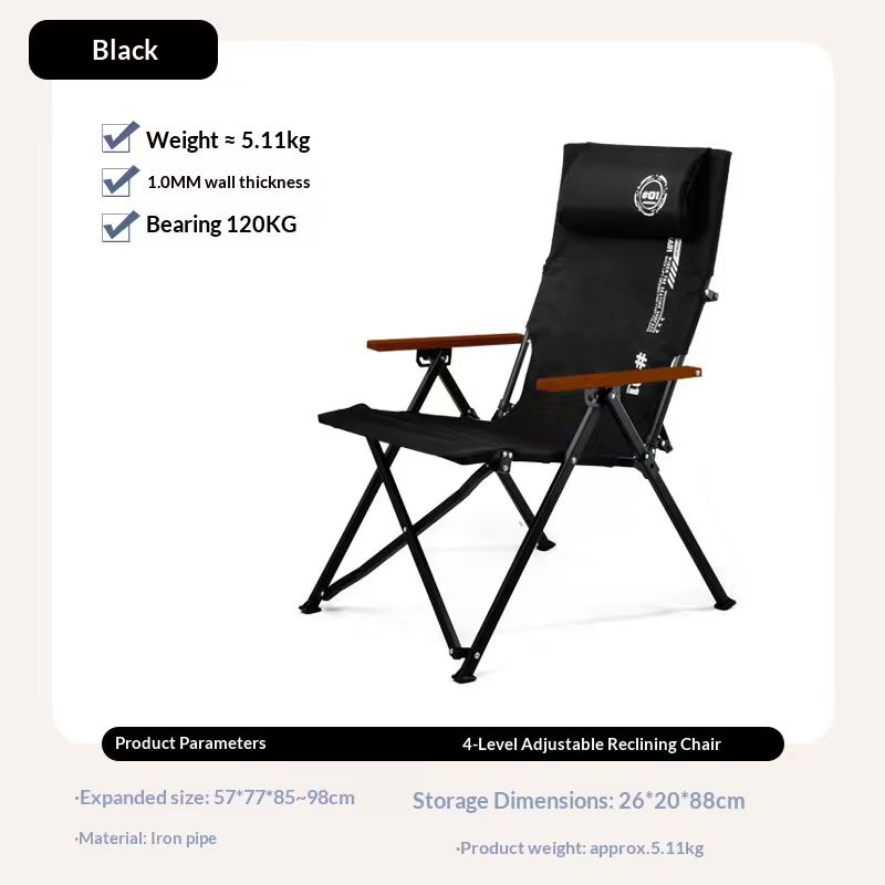 접이식 하이백 비치 캠핑 의자 4단계 조절 가능 철제  - Outdoor Camping Hammock Chair 리뷰 및 가격