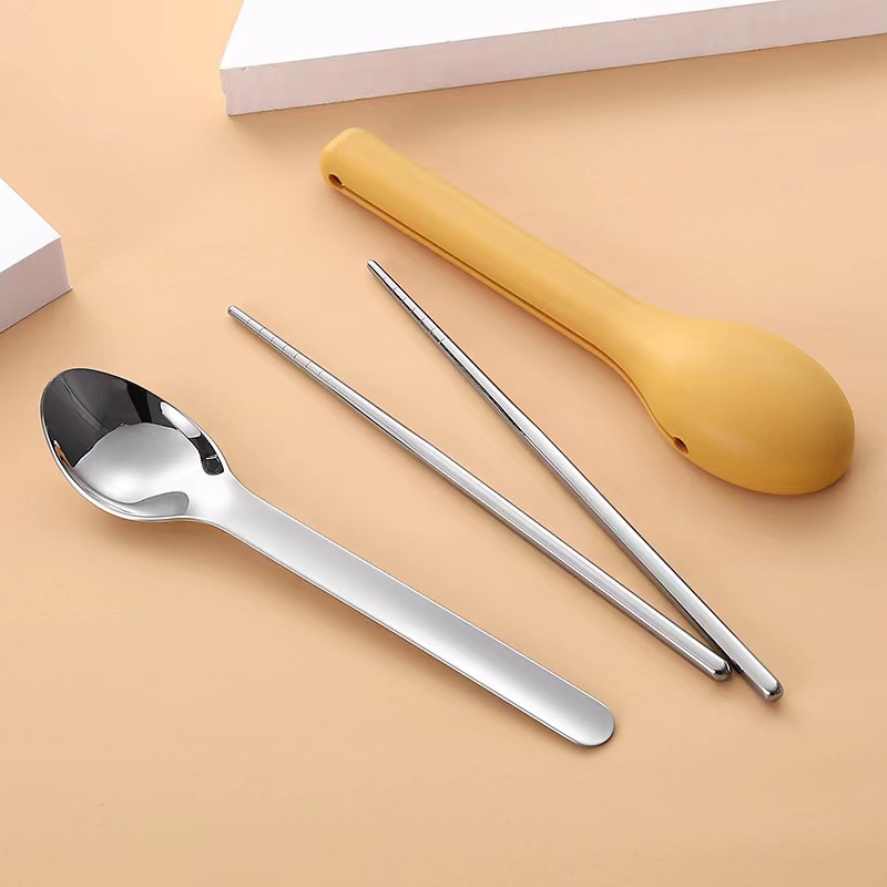 3피스 휴대용 플랫웨어 포켓 용품 세트 점심 여행 캠핑 - Camp Utensil Set 리뷰 및 가격