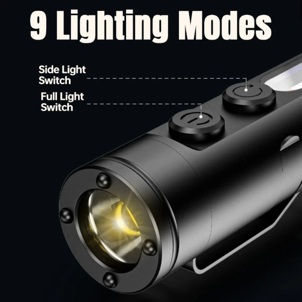 미니 야외 손전등 타입 C 충전식 LED 자석 토치(모 - Outdoor Camping Accessories 리뷰 및 가격