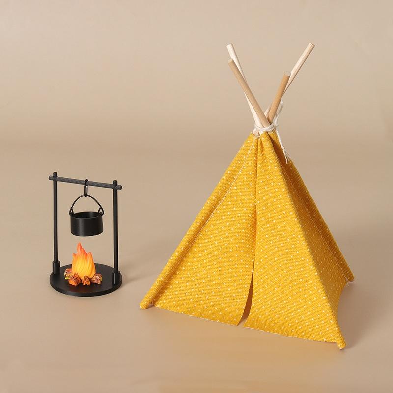 1:12 스케일 캠핑 텐트 모델 장식 시뮬레이션 야외  - Outdoor Camping Items 리뷰 및 가격