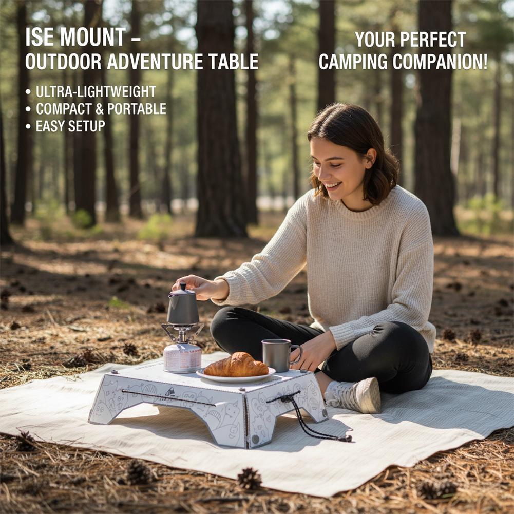 휴대용 다기능 접이식 캠핑 테이블 PP 경량 피크닉 책 - Outdoor Camping Cooking Table 리뷰 및 가격