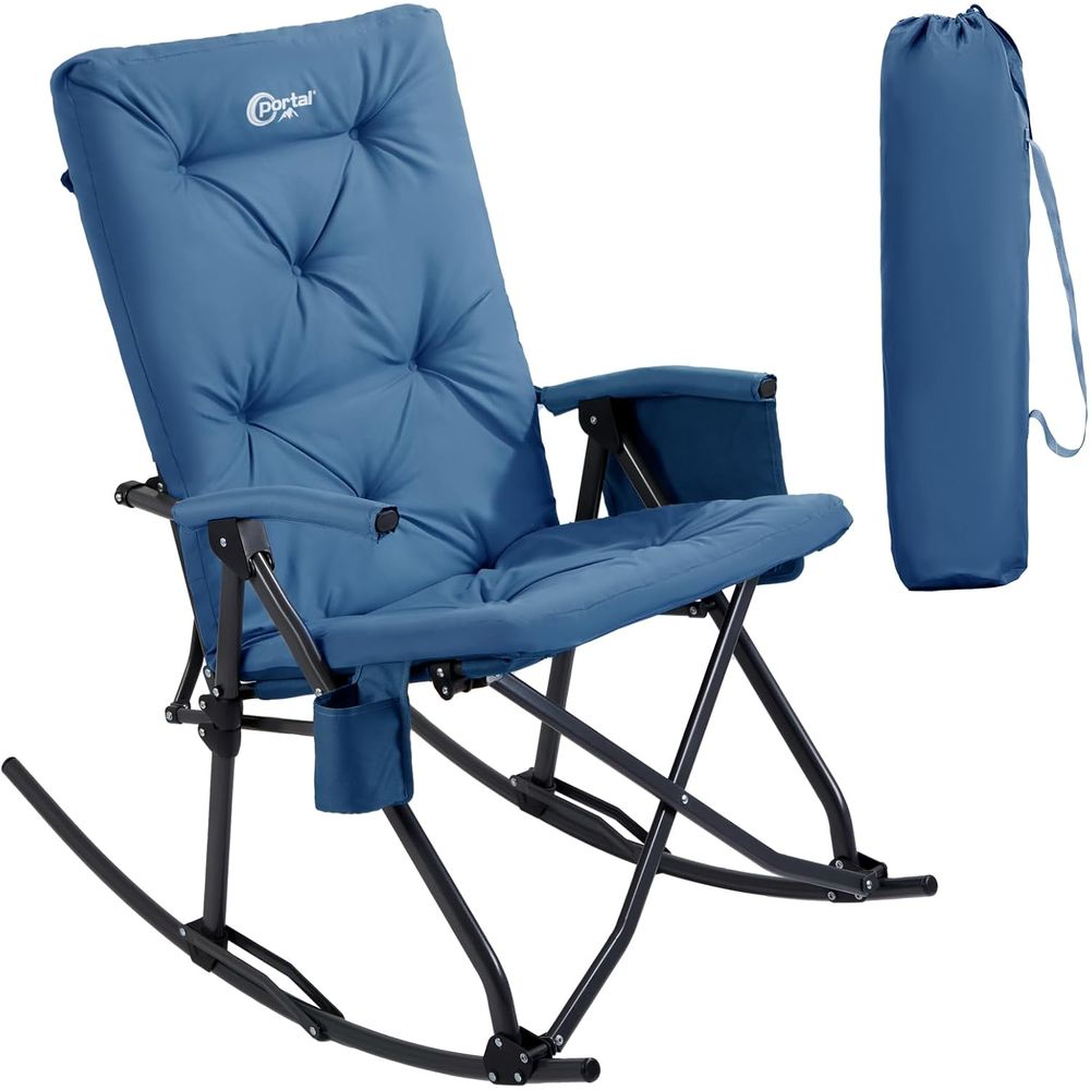 야외용 휴대용 캠핑 로킹 의자 - 두꺼운 패딩 처리된  - Outdoor Camping Rocker 리뷰 및 가격