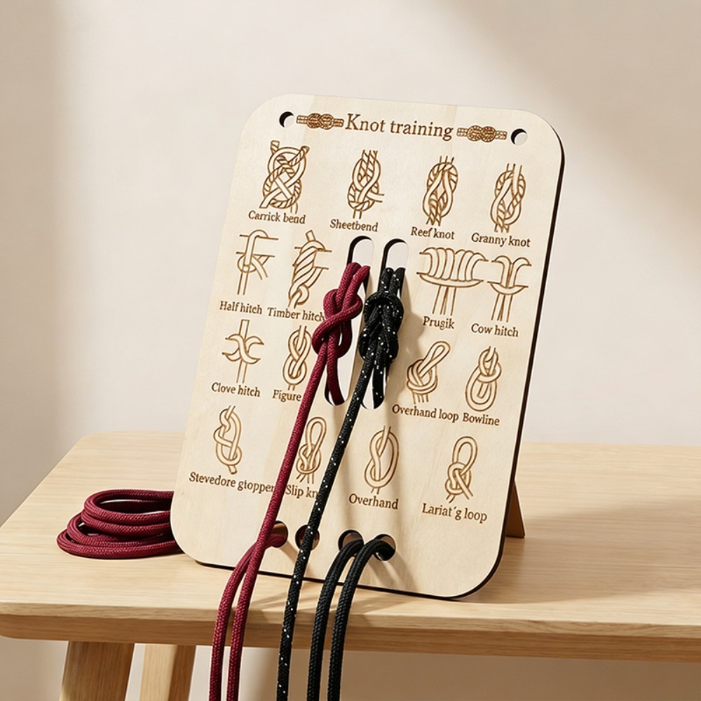 노트 타잉 학습 보드 로프 연습 키트 성인용 야외 캠핑 - Camp Utensil Set 리뷰 및 가격