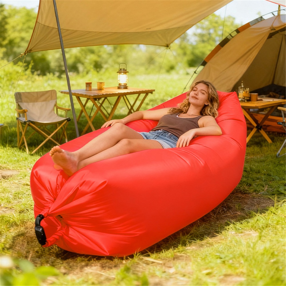 휴대용 에어 소파 방수 빠른 팽창식 라운저 (해변 캠핑 - Outdoor Camping Couch 리뷰 및 가격