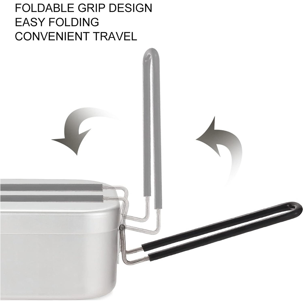 800ML 알루미늄 도시락 상자 야외 캠핑 조리기구 식 - Camp Utensil Set 리뷰 및 가격