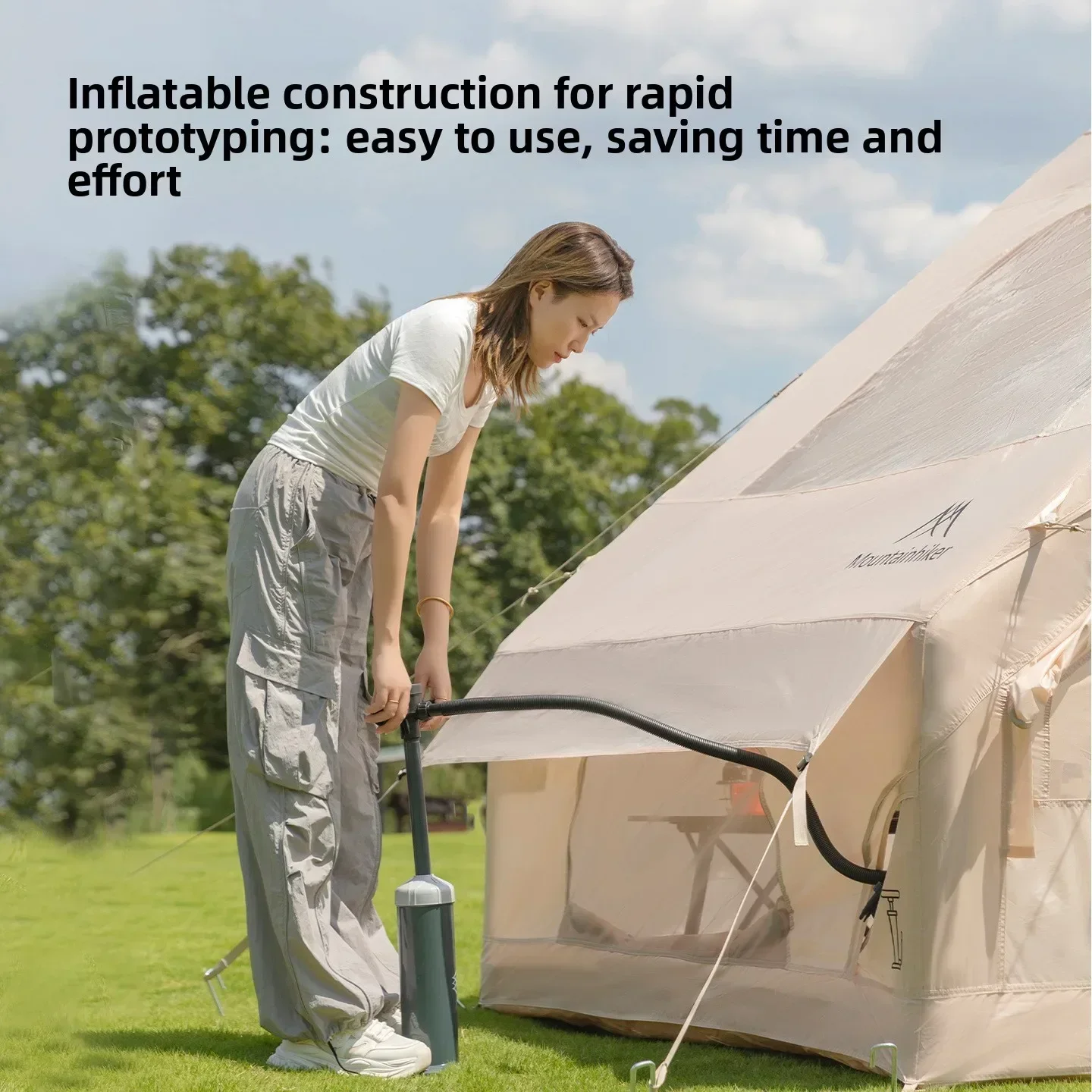 마운틴하이커 초대형 에어 텐트 3~6인용 가족 캠핑 텐 - Outdoor Camping Inflatable Tent 리뷰 및 가격