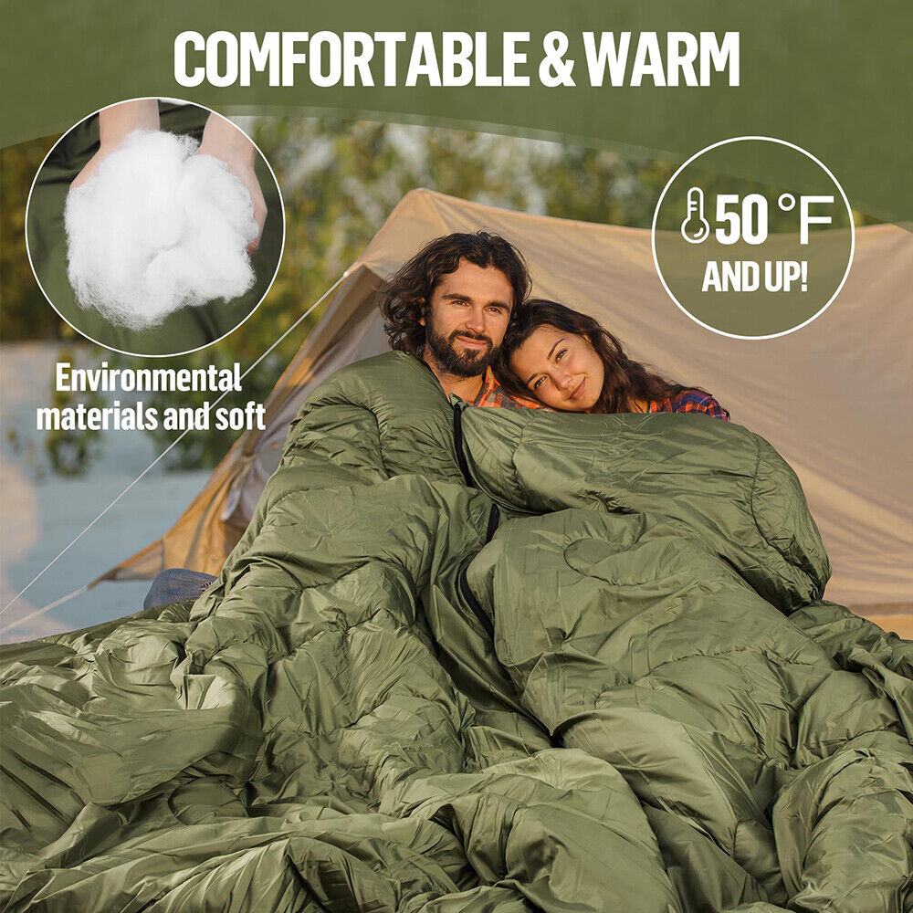 성인용 나이트 캣 캠핑 침낭 3계절 휴대용 경량 백패킹 - Camping Outdoor Or Indoor 리뷰 및 가격