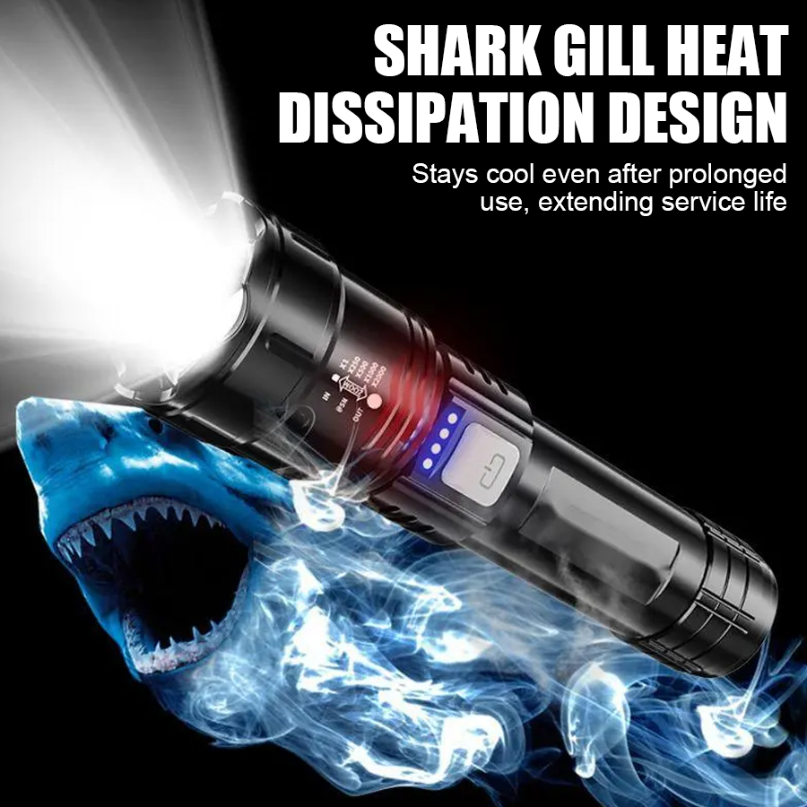 고출력 P50 LED 손전등 USB 충전식 줌 핸드헬드 - Outdoor Camping Accessories 리뷰 및 가격