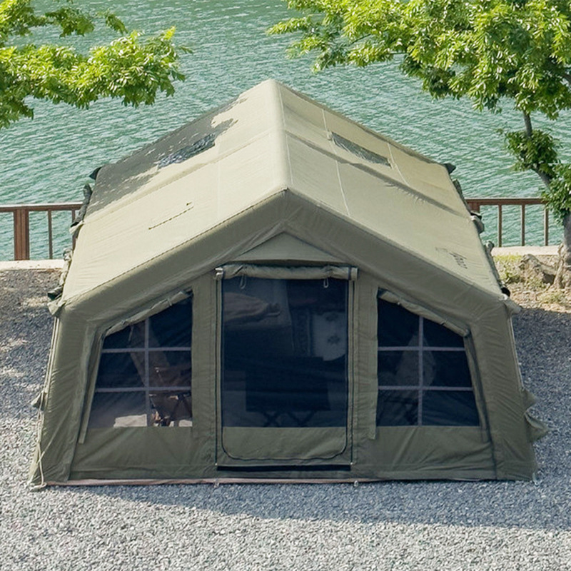 야외용 완전 자동 팽창식 텐트 옥스포드 4계절 내구성  - Outdoor Camping Inflatable Tent 리뷰 및 가격