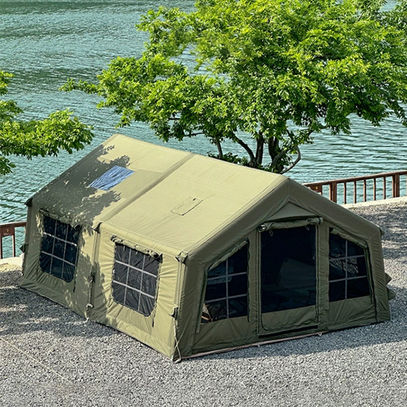 야외용 완전 자동 팽창식 텐트 옥스포드 4계절 내구성  - Outdoor Camping Inflatable Tent 리뷰 및 가격