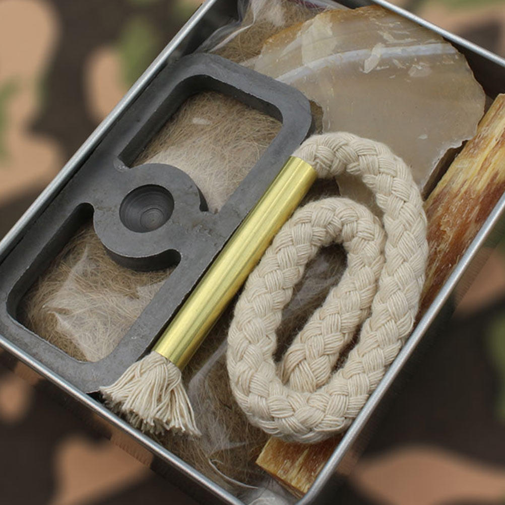 1 세트 화재 시동기 로프 캠핑 야외 생존 화재 시동  - Camp Utensil Set 리뷰 및 가격
