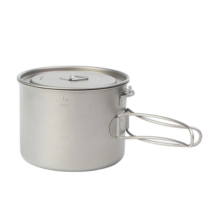 야외 피크닉 티타늄 요리 냄비, 걸이식 손잡이, 휴대용 - Camp Utensil Set 리뷰 및 가격