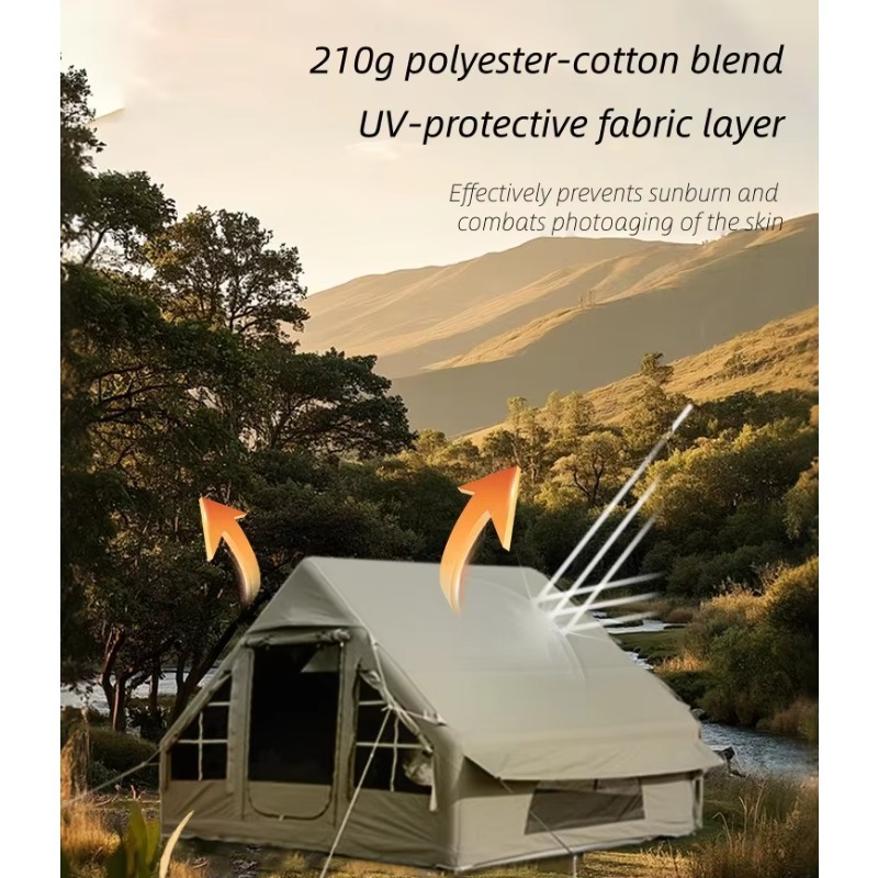 야외 캠핑용 에어 텐트 6+6 평방피트 고급형 사계절용 - Outdoor Camping Inflatable Tent 리뷰 및 가격