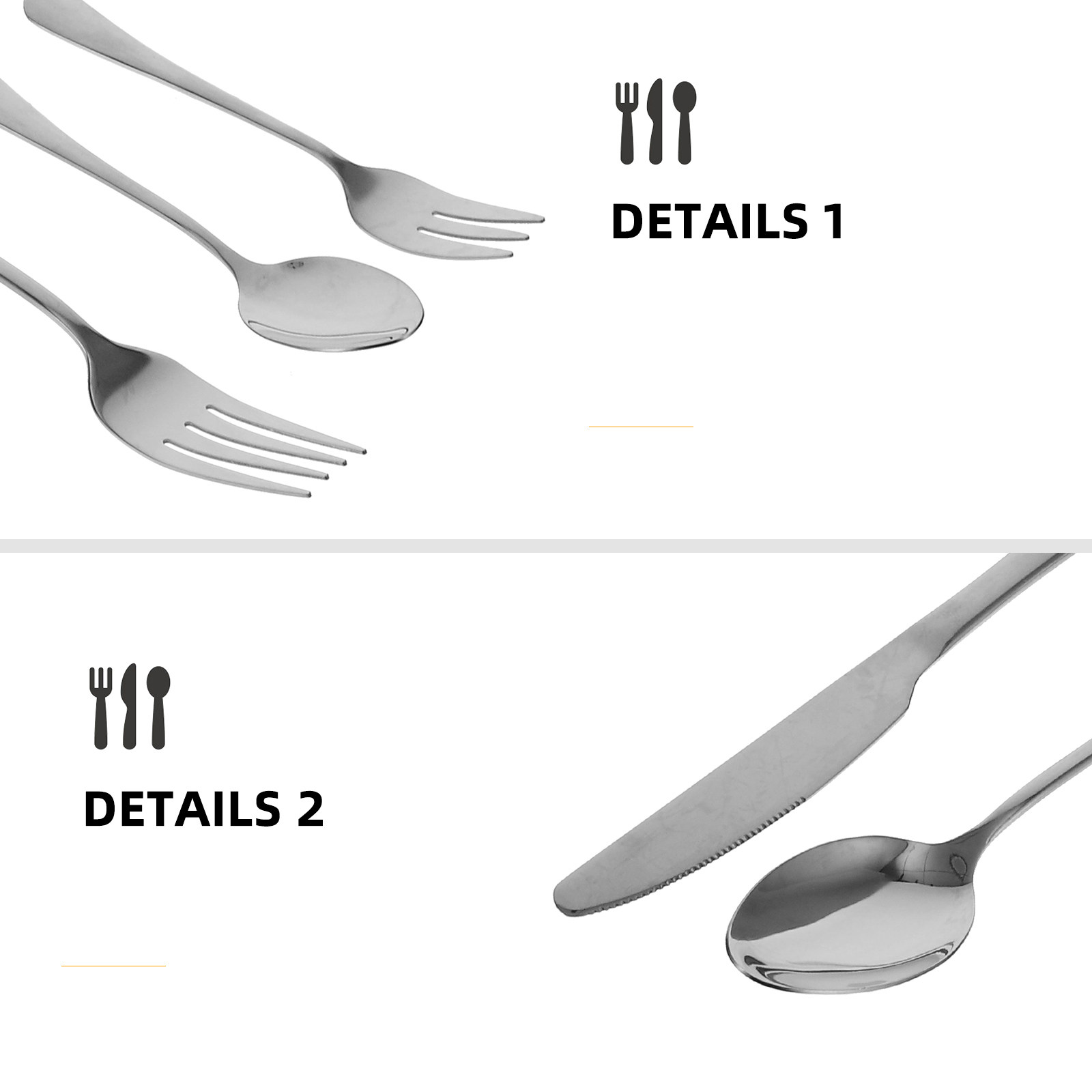 9Pcs 휴대용 스테인레스 스틸 칼 세트 여행 피크닉  - Camp Utensil Set 리뷰 및 가격