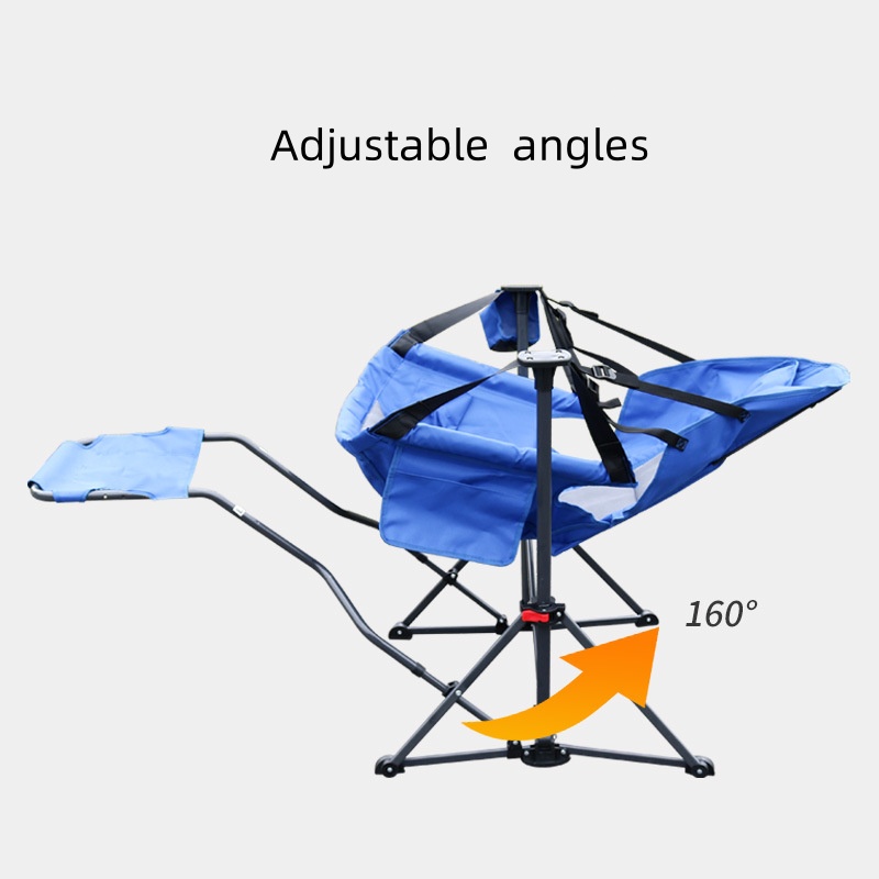 휴대용 접이식 캠핑 의자, 야외 해변 파티오 스포츠용  - Outdoor Camping Rocker 리뷰 및 가격