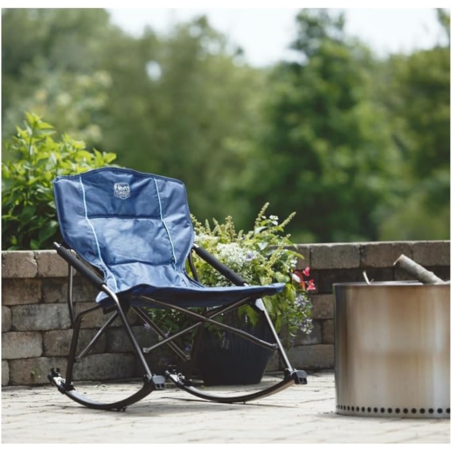 접이식 휴대용 캠핑 로킹 의자 - 휴대용 야외 로커 의 - Outdoor Camping Rocker 리뷰 및 가격