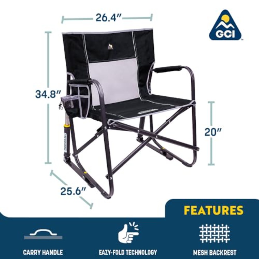 프리스타일 로커 XL 휴대용 접이식 흔들의자 및 야외  - Outdoor Camping Rocker 리뷰 및 가격